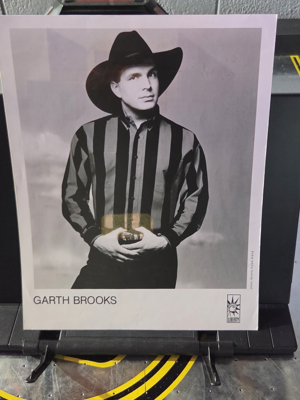 Garth Brooks Black & White Promotional Photo